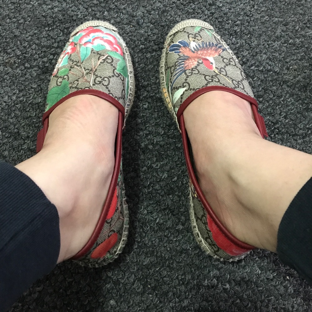 Gucci Bloom Tian Espadrilles